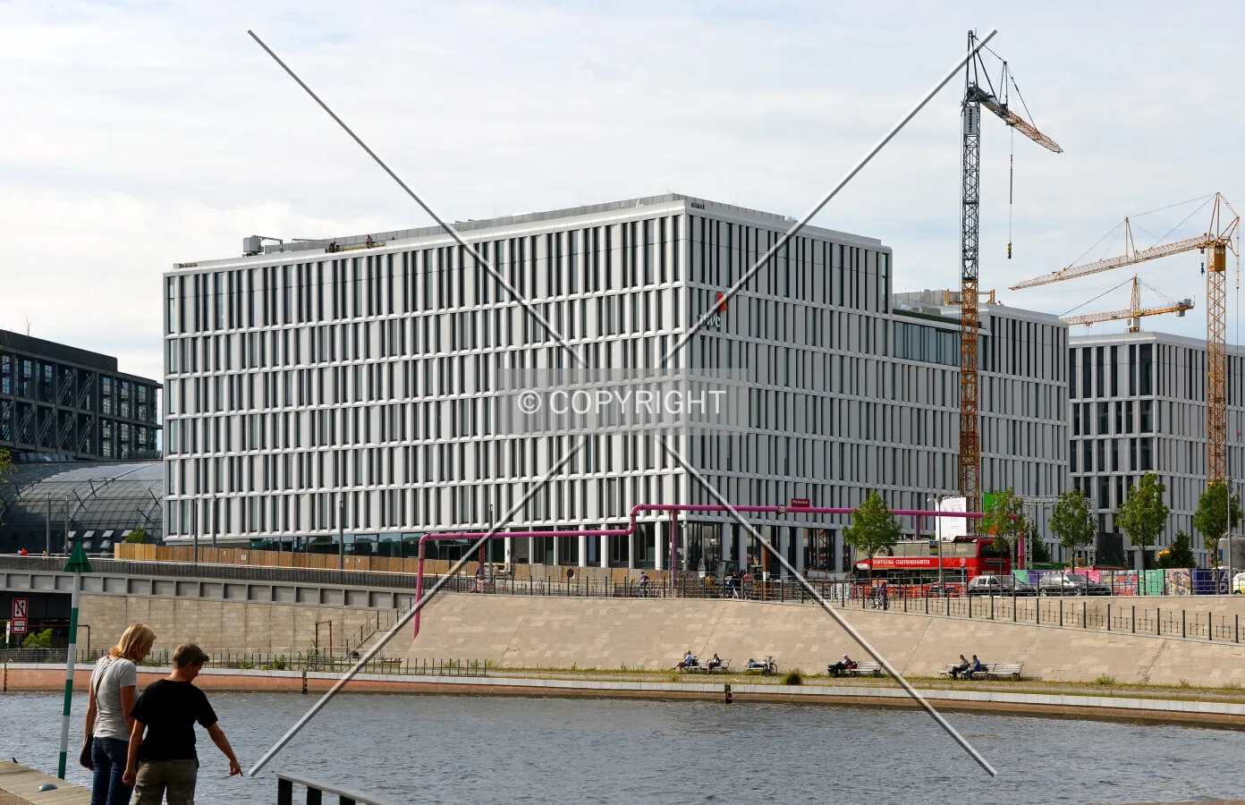 View from the southeast