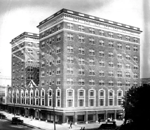 View from the southeast