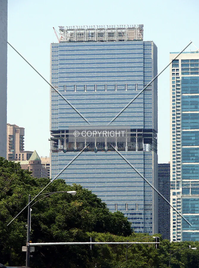 View to the north from Lake Shore Drive
