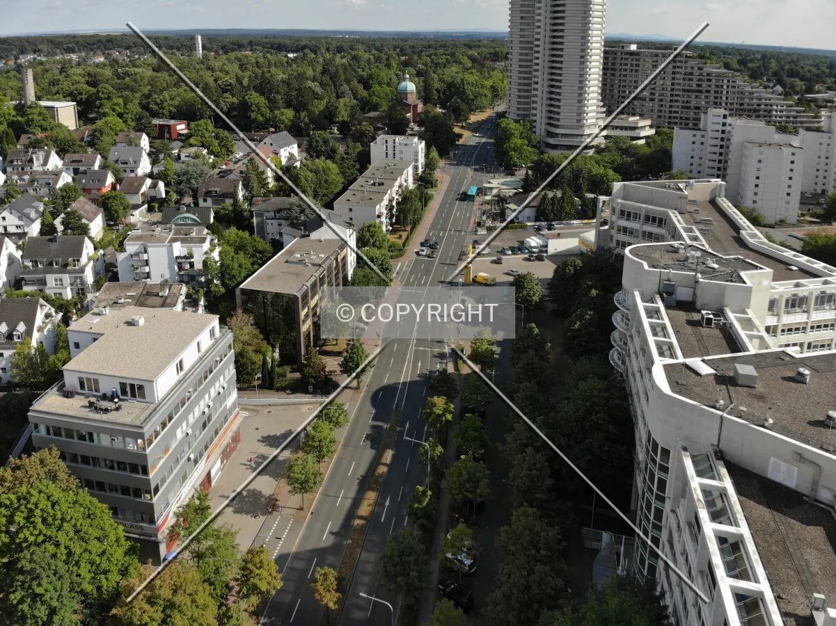 Darmstädter Landstraße in Frankfurt-Sachsenhausen