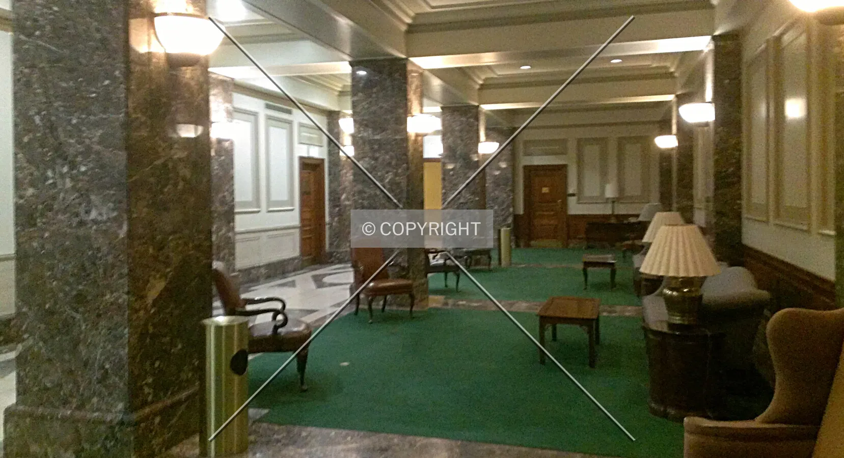 4th floor lobby; November 26, 2012