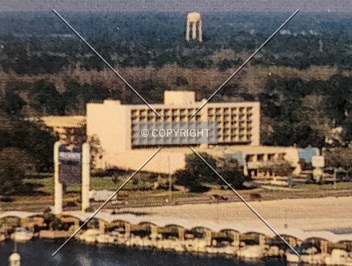 Vintage view from the southwest