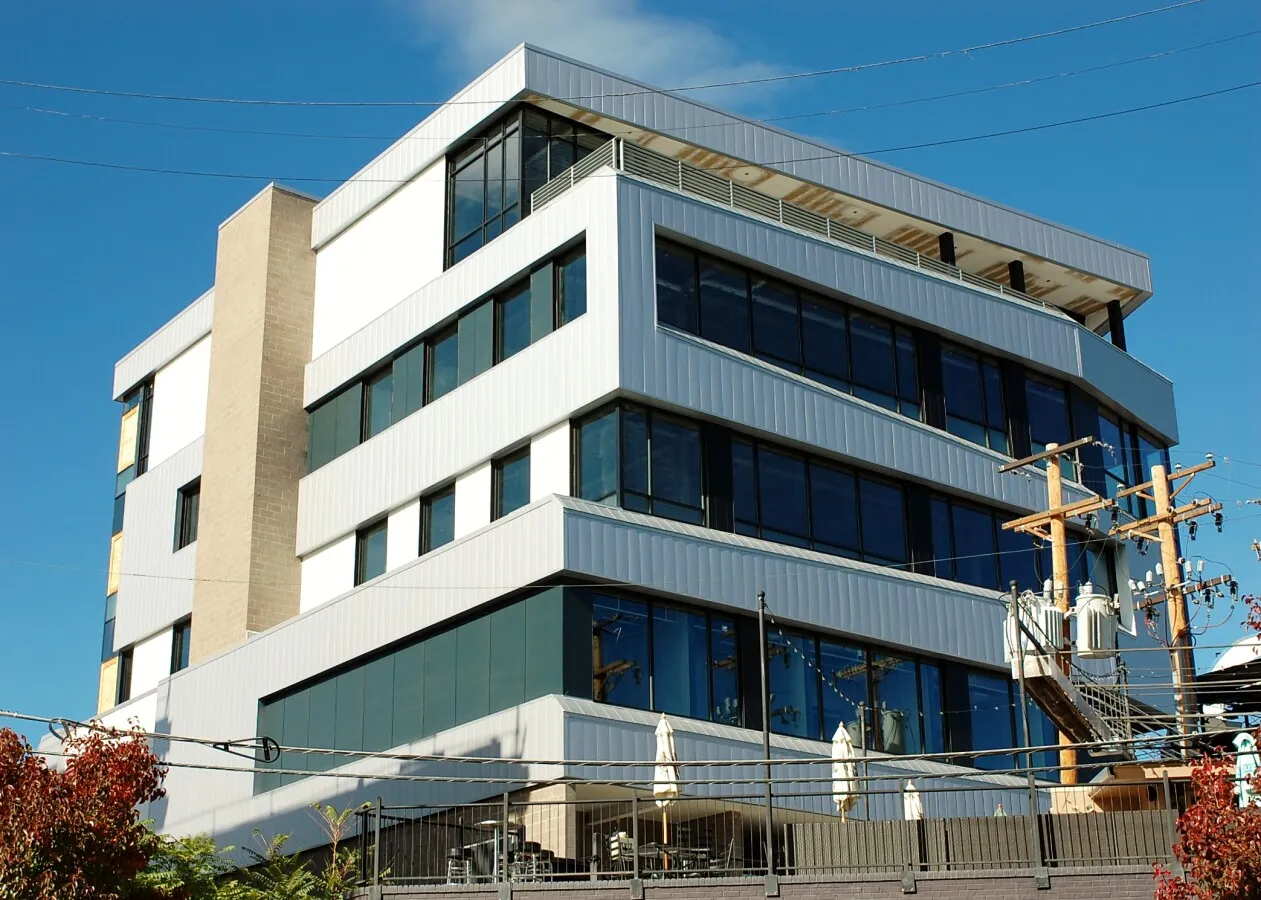 View to the northwest