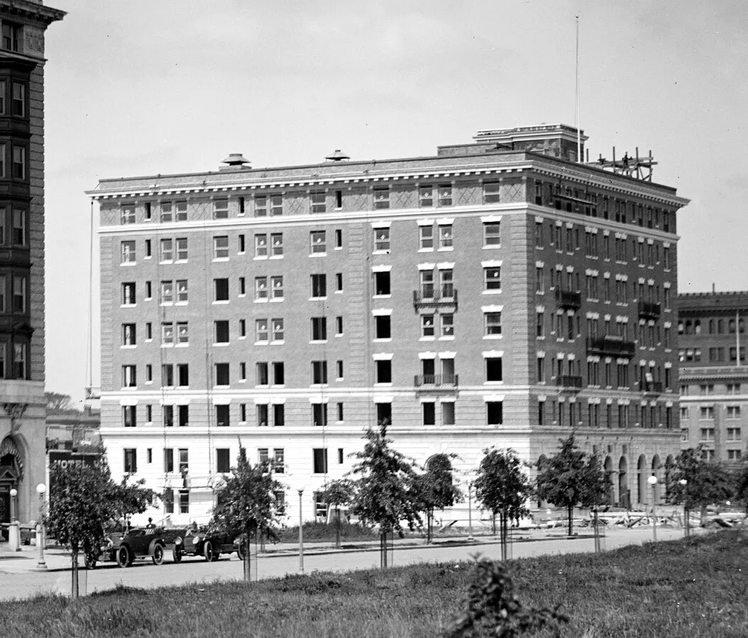 View from the southeast