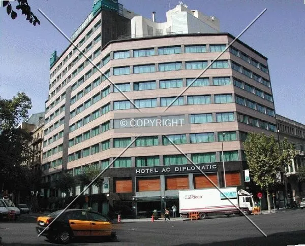 View of the building from the other side of the street