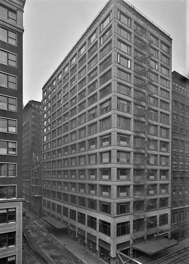 Vintage view from the southeast