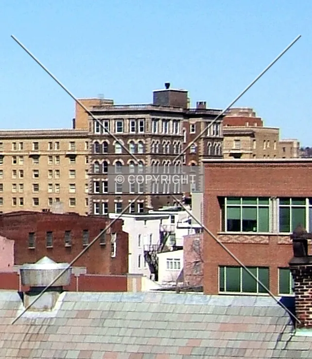 View from the southeast
