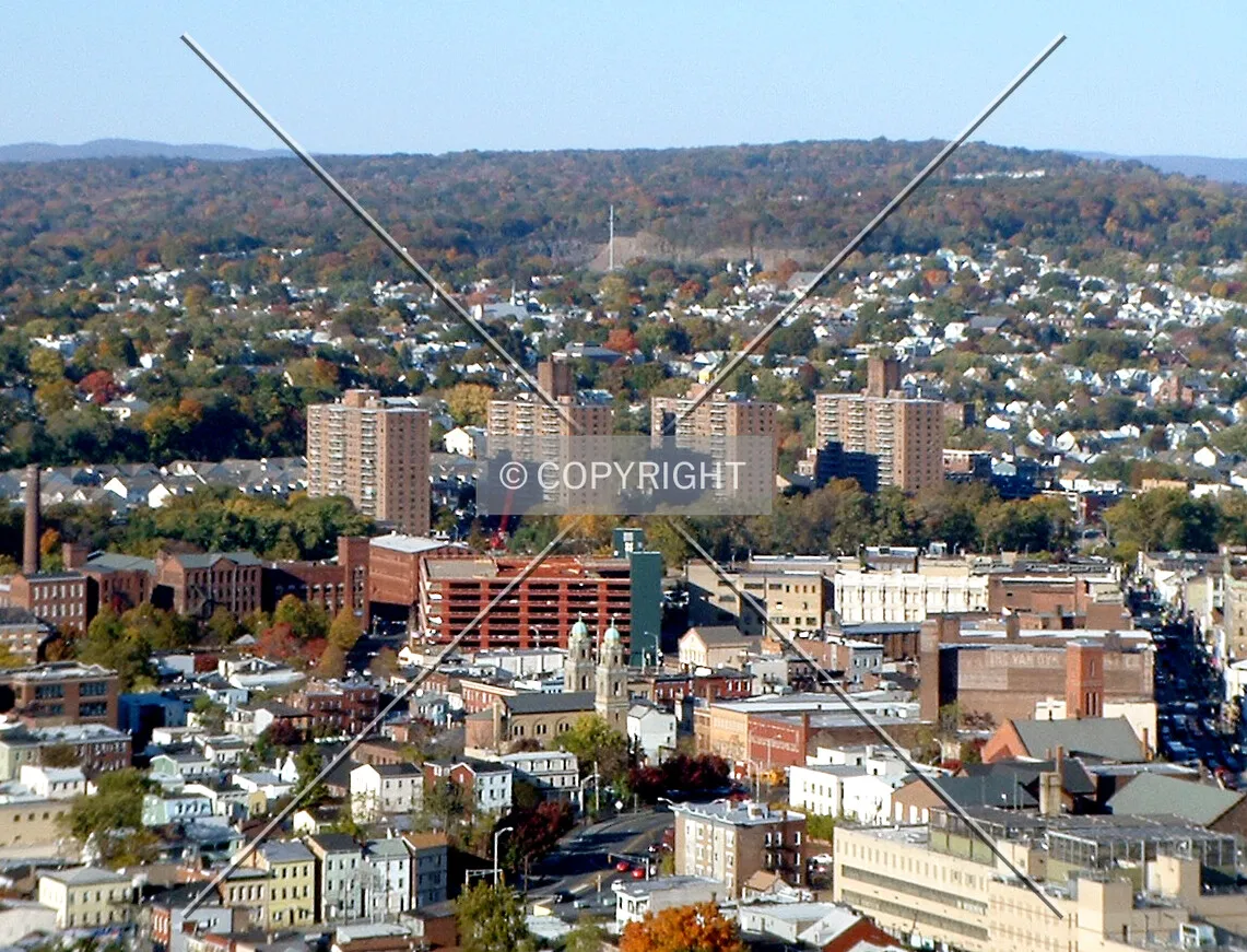 View north from Garret Mountain