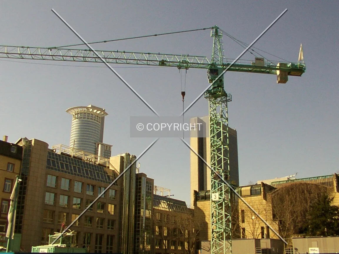 Tower crane from the southeast