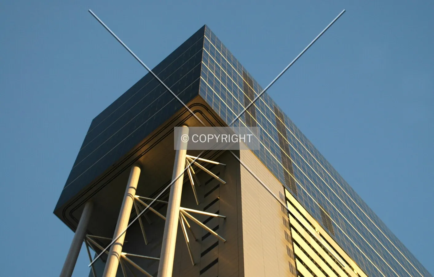Top of the north corner