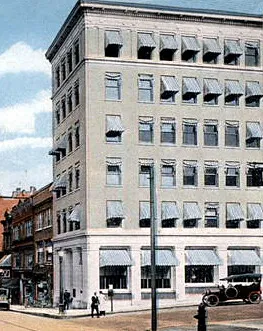 View from the southeast