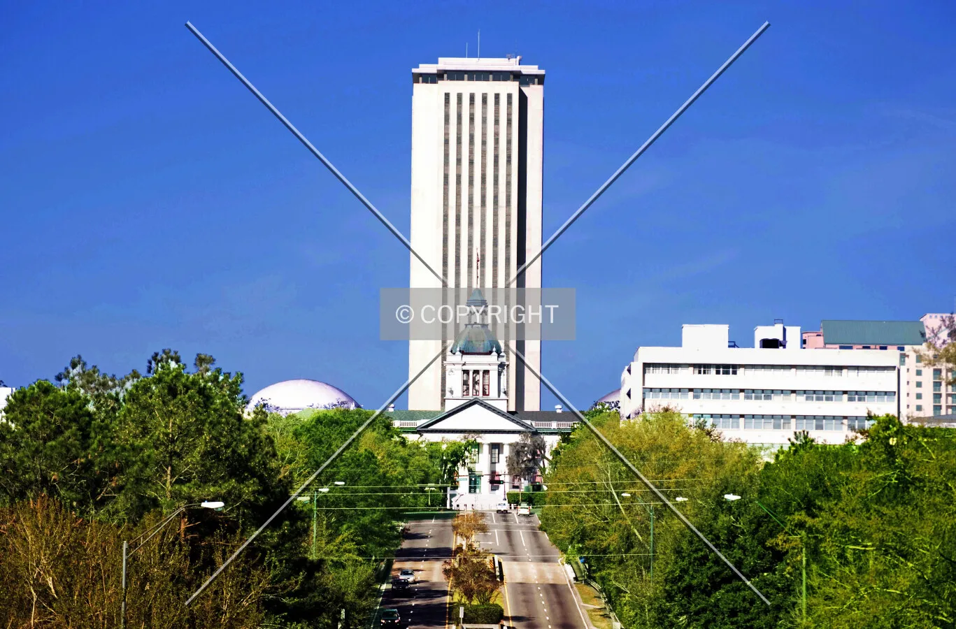 State Capitol Tower, Tallahassee, Florida, U.S.A.