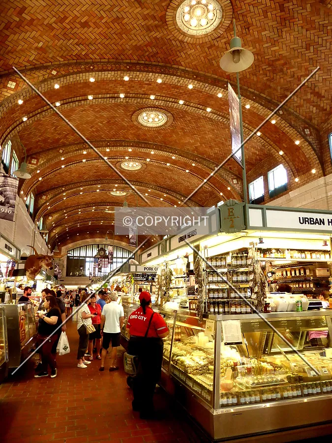 Market interior