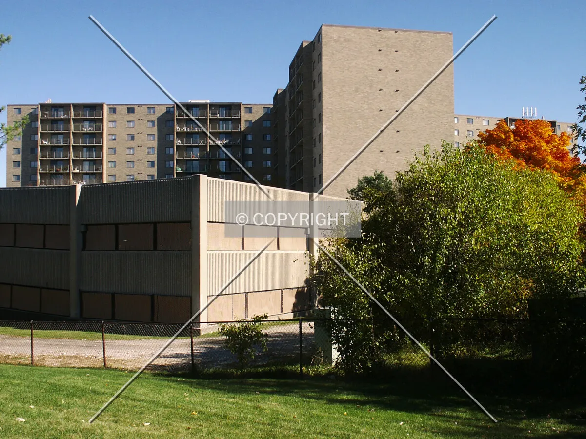 Back side and garage seen from the southwest