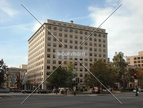 View to the northwest from Connecticut Avenue and M Street NW