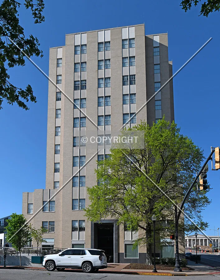 View from the northeast