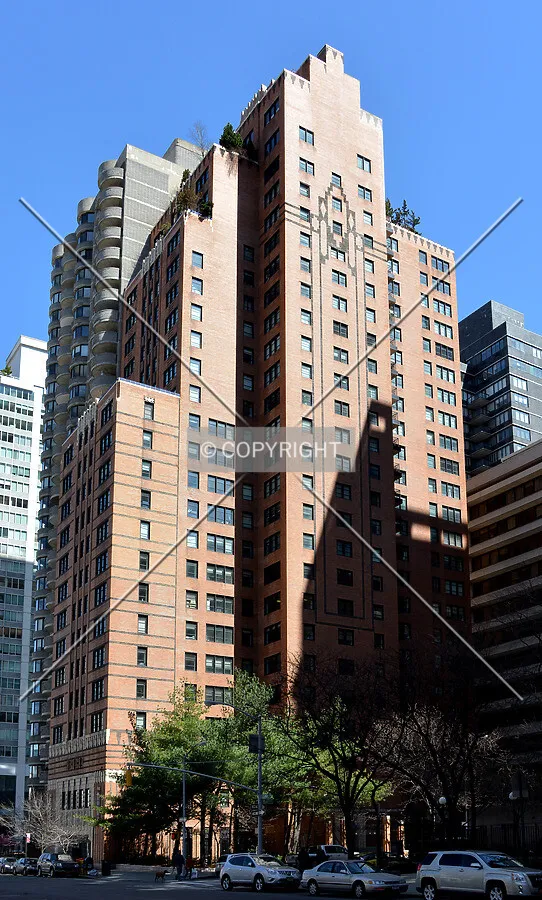 View from the southwest on Columbus Avenue