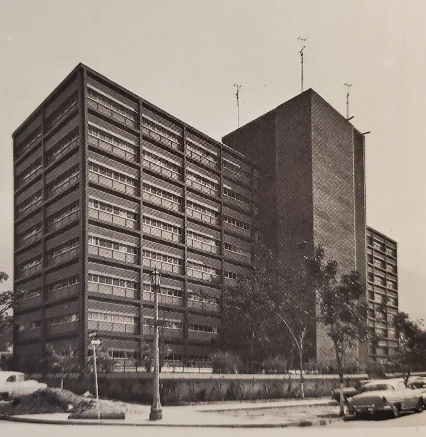 Vintage view from the south
