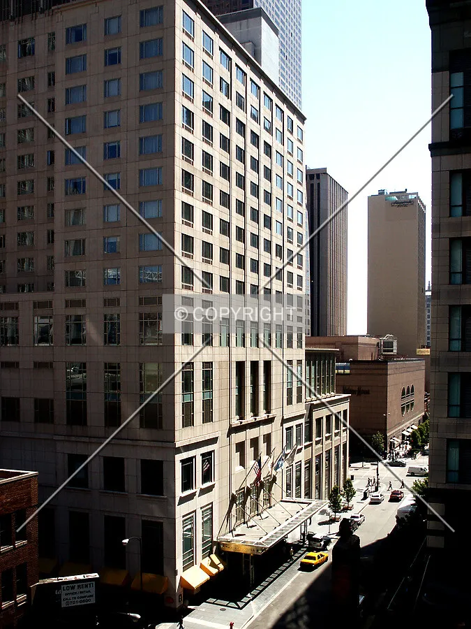 South facade and main entrance on Superior Street