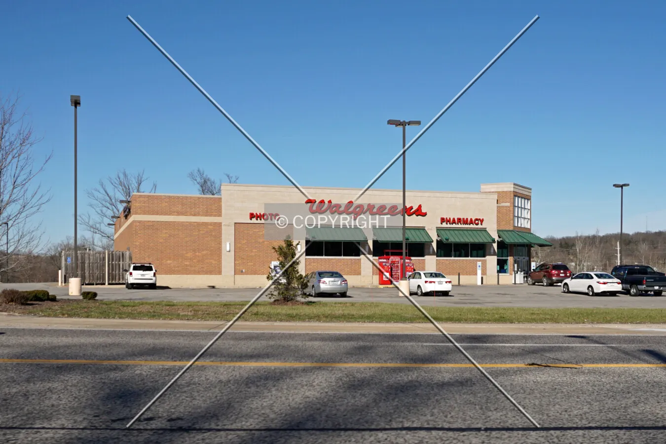 View from the south; January 5, 2016