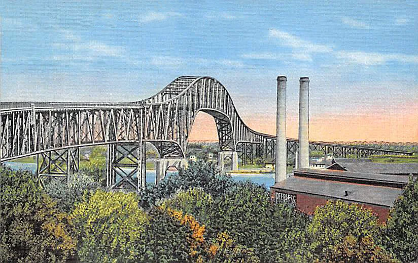 Vintage view from the west