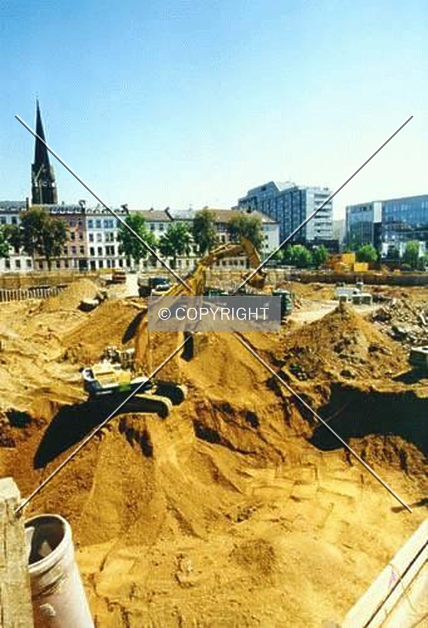 Excavation underway