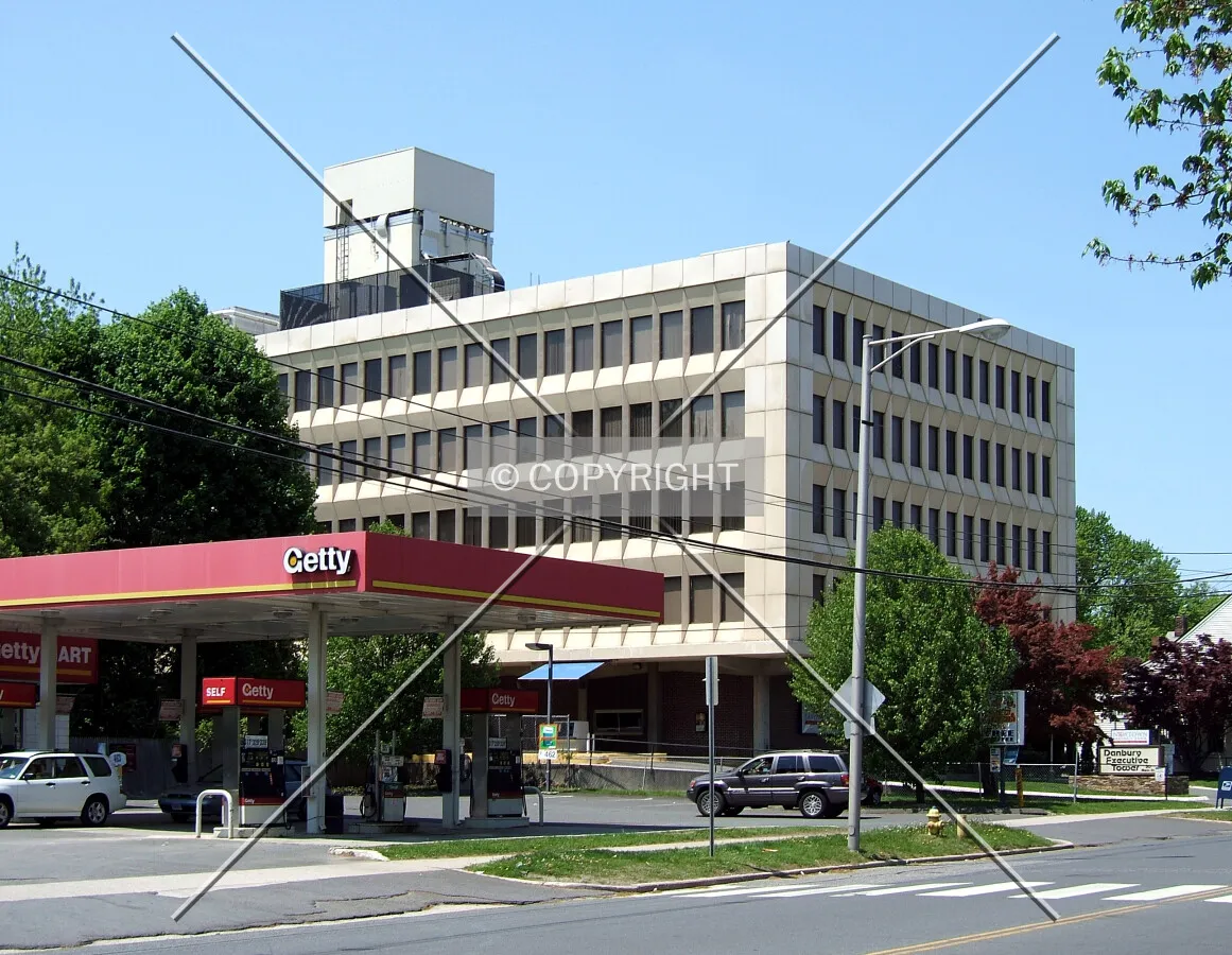 View from the east across Main Street