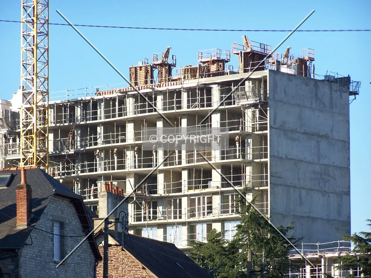 Angle sud-est surplombant le quartier