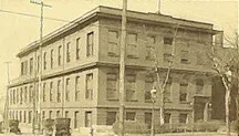 Vintage view from the northwest