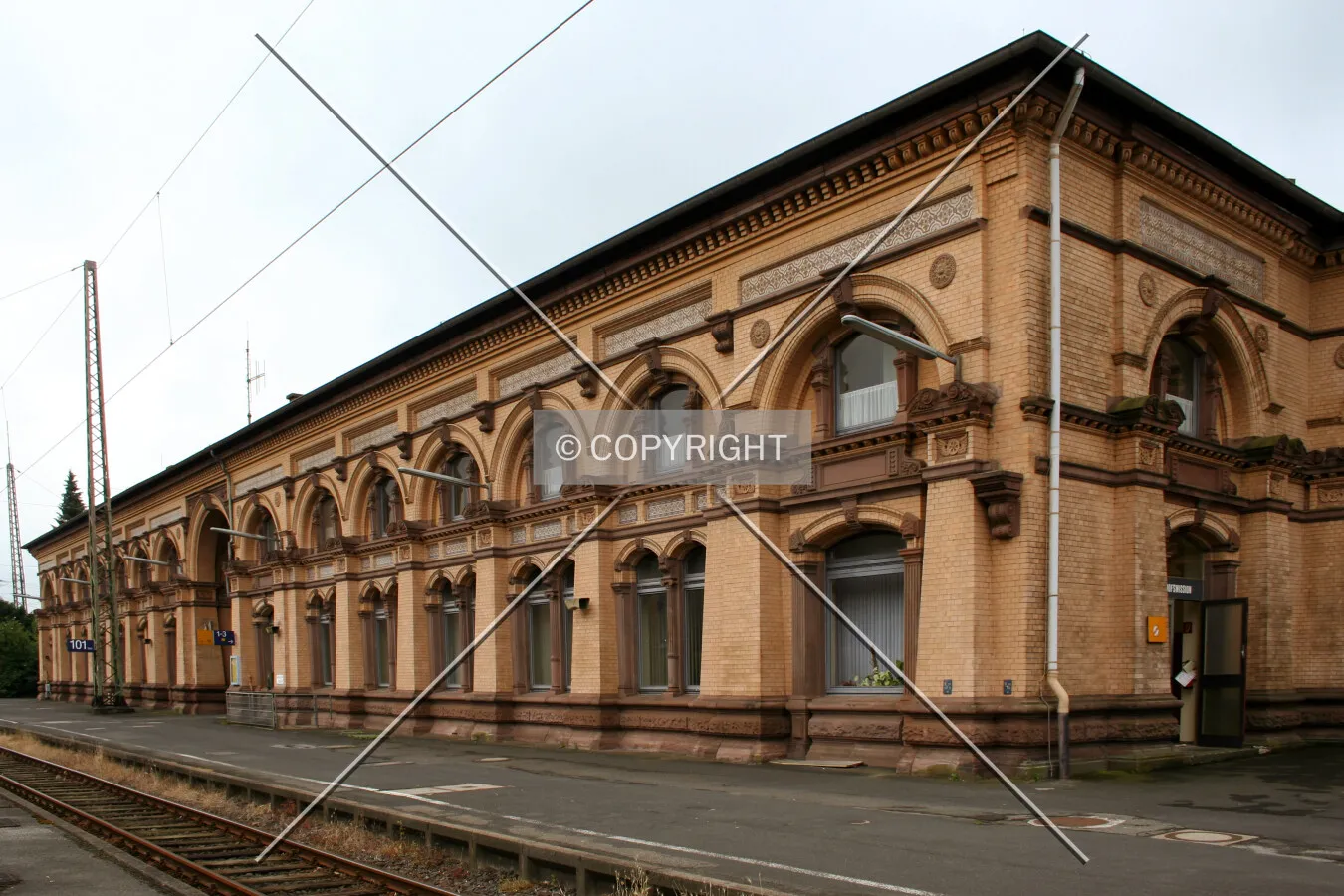 East facade from the north