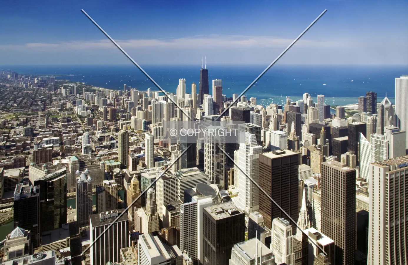 Looking northeast from Sears Tower