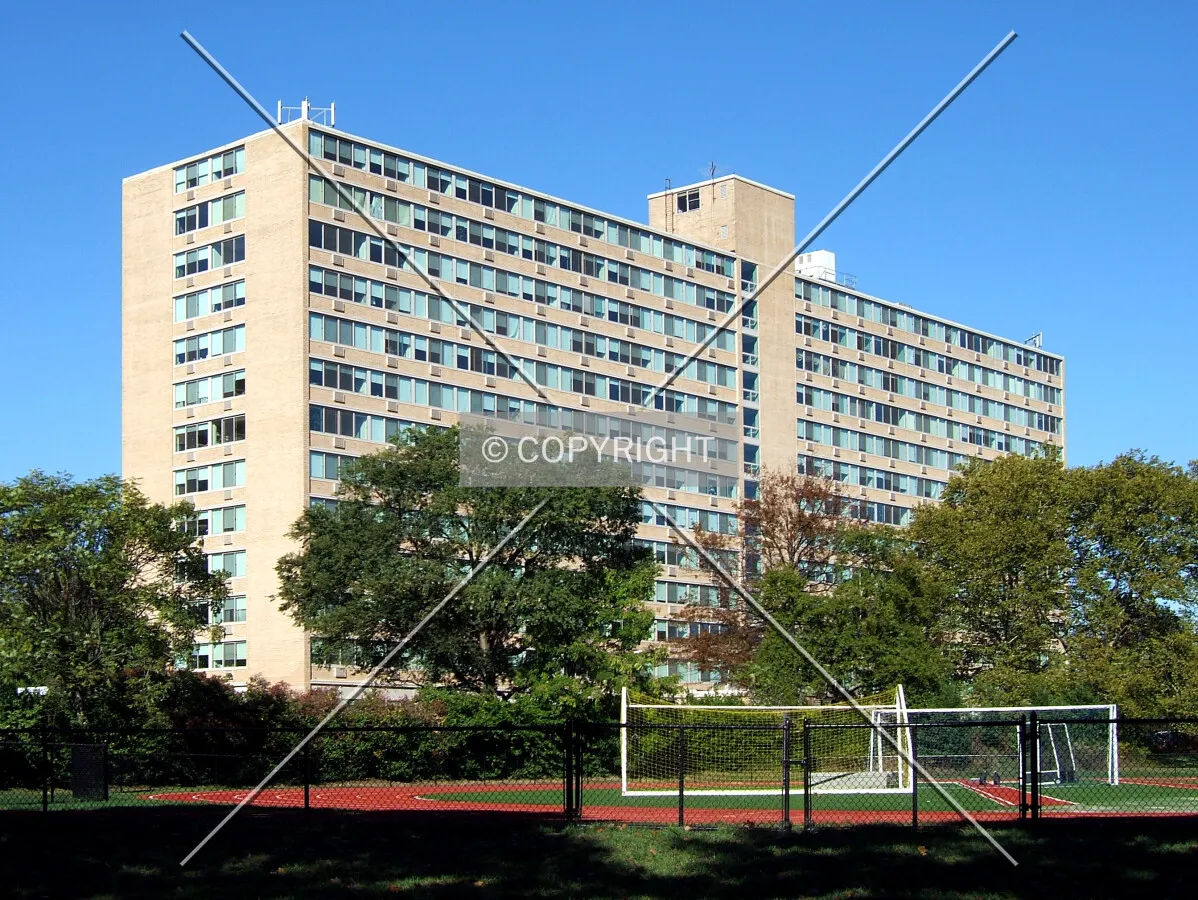 View from the southeast