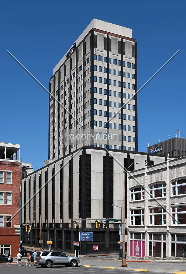 View from the southeast