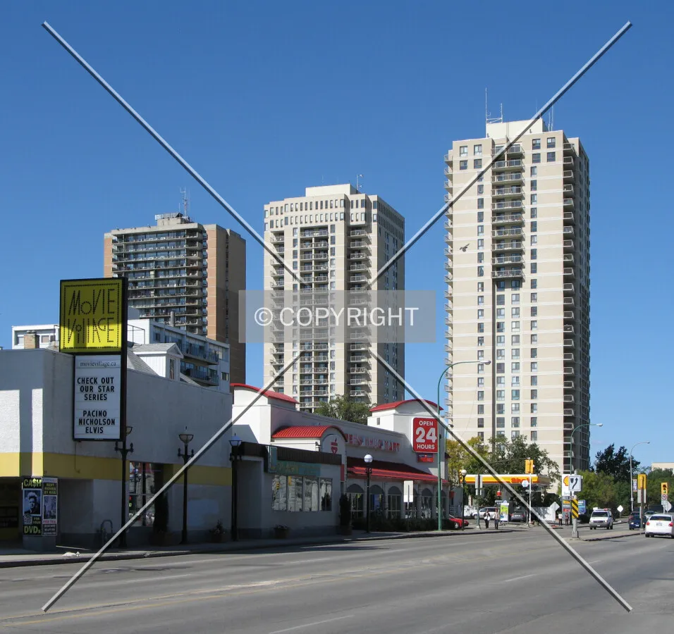 Southern view from Osborne Street