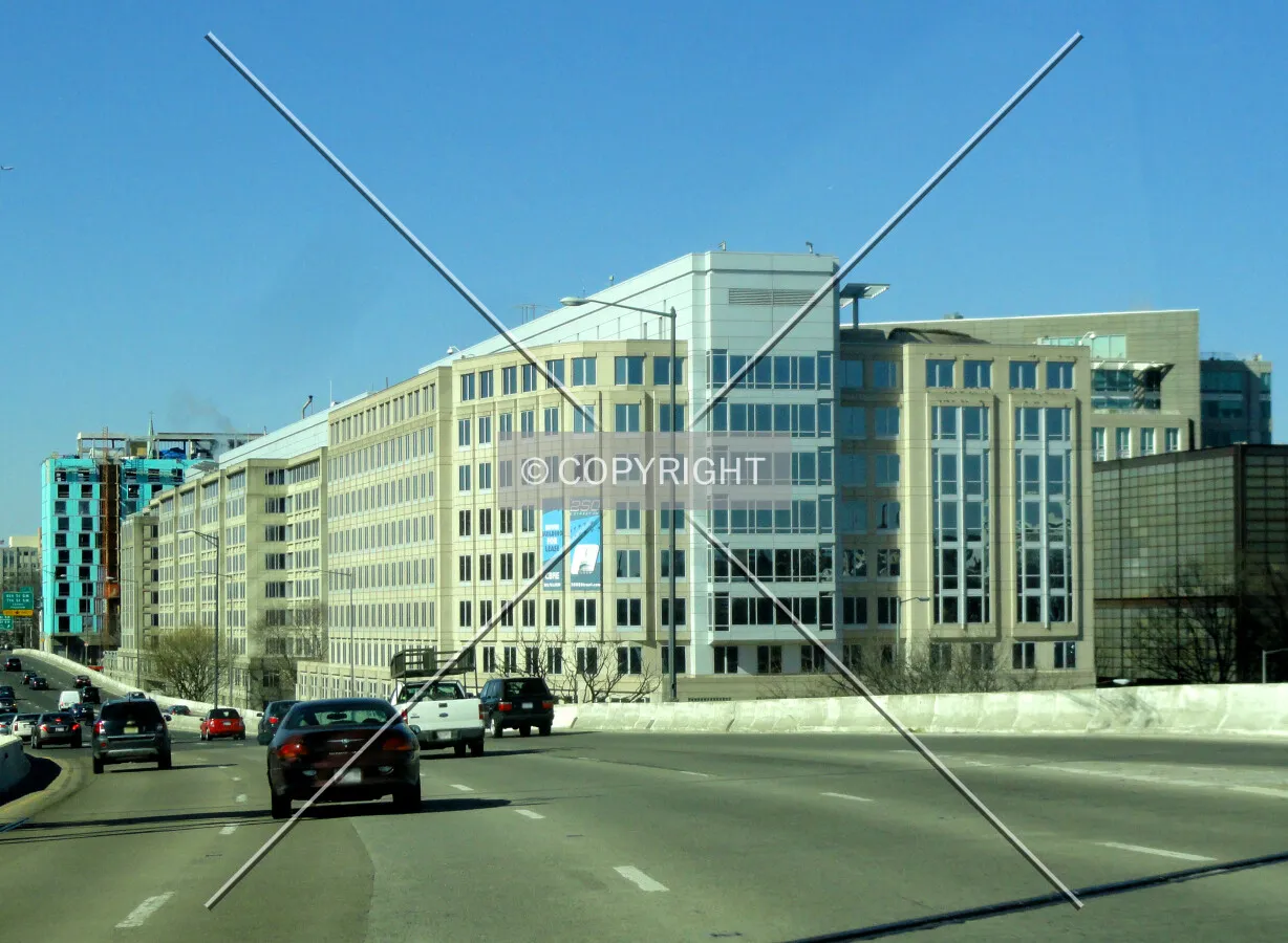 From the Southeast Freeway to the east
