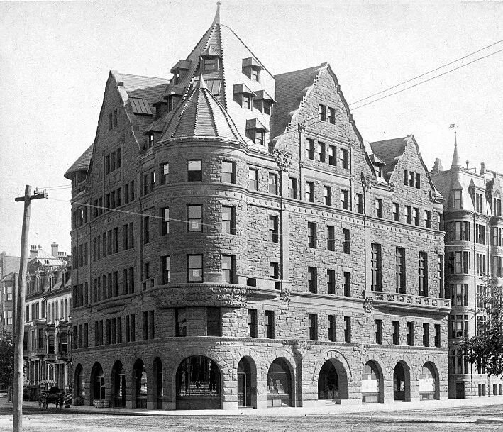 View from the northeast