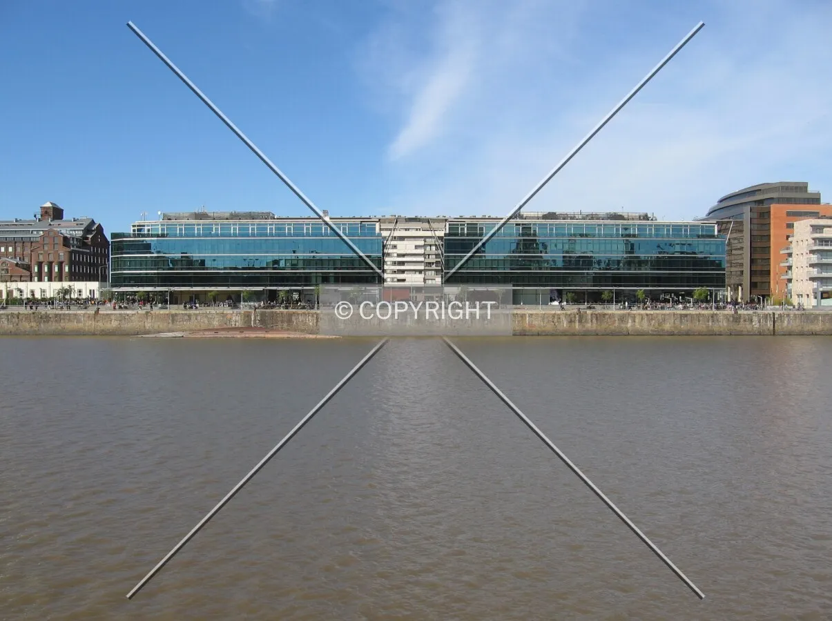 View across the dock