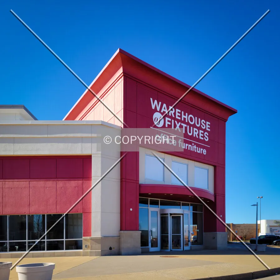 Entrance to Warehouse of Fixtures located in the old American Girl store; November 28, 2021