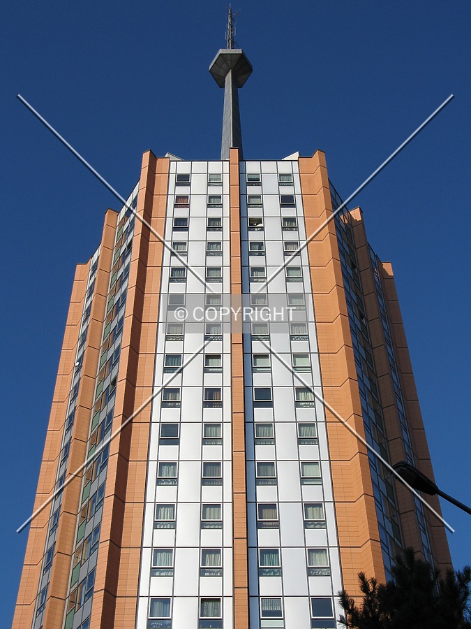 Southeastern view towards the top