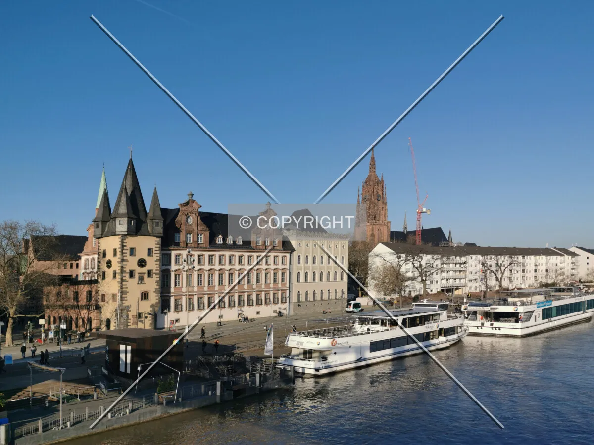 The Altstadt district in Frankfurt
