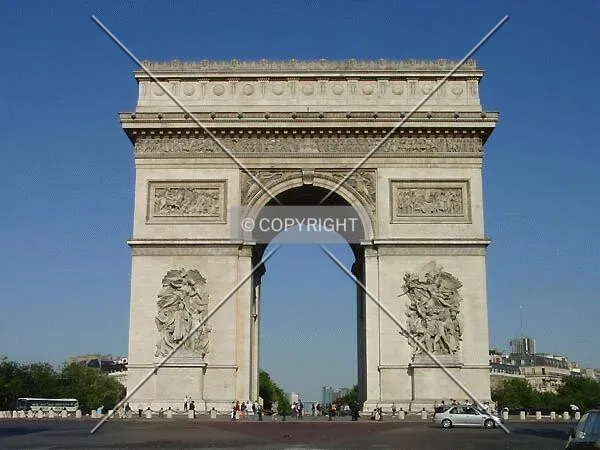 View from Champs Élysées