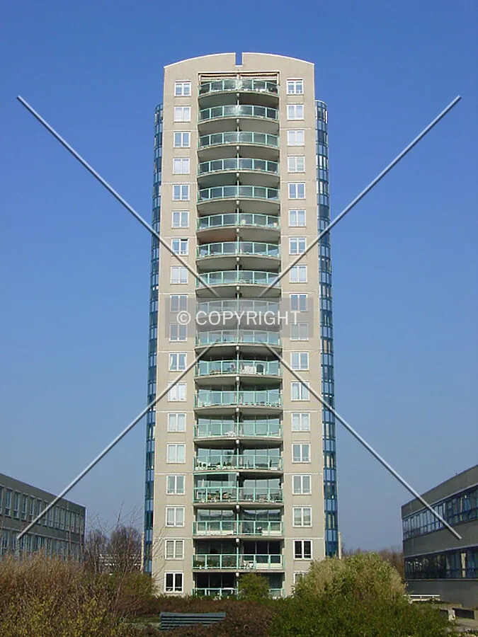 View from the roof of the parking