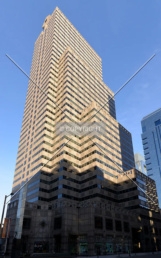 View from the southwest on Market Street