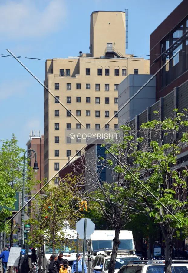 View from the west