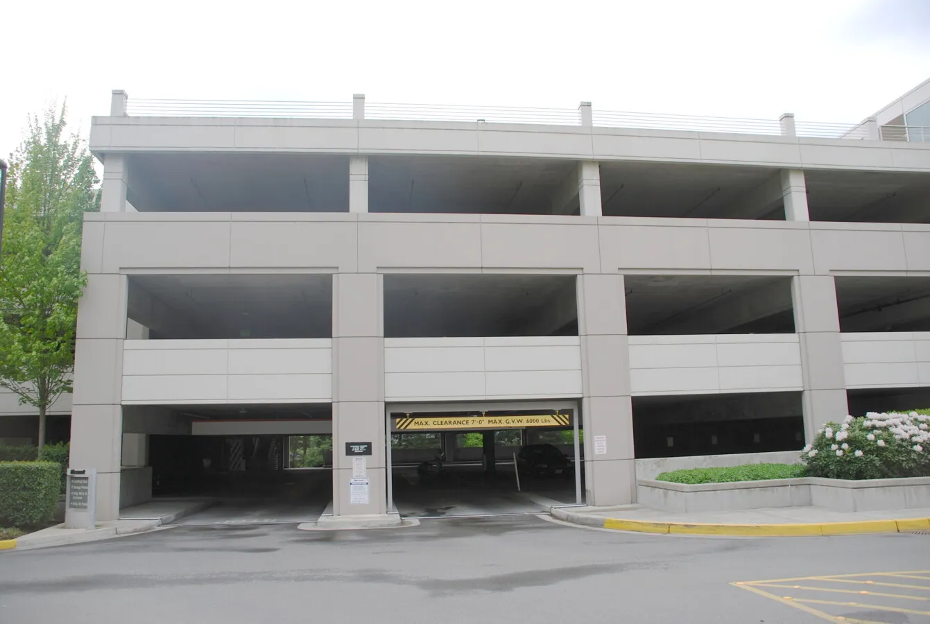 The south entrance