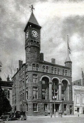 View from the east