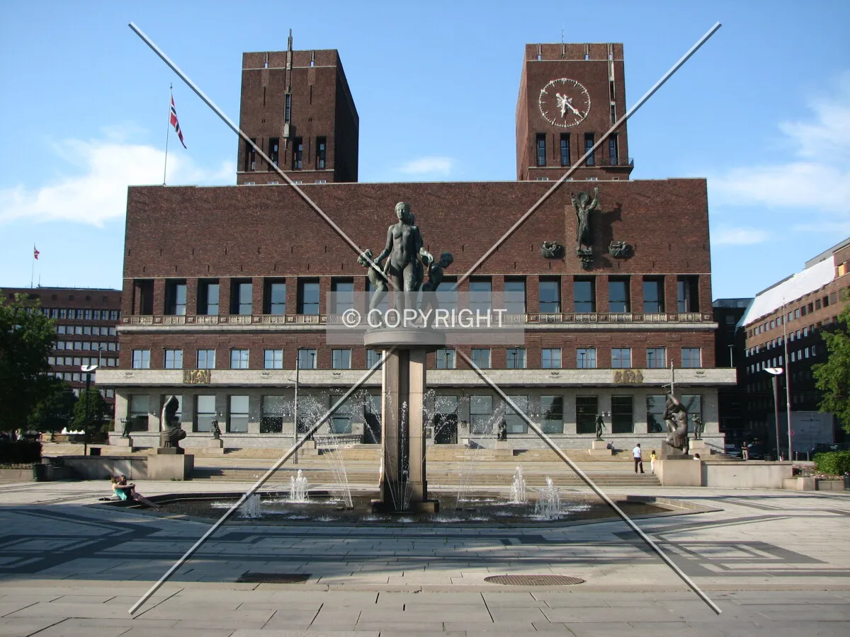 View of the waterfront facade