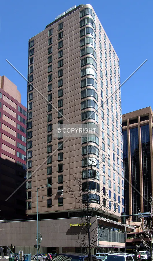 Looking north from Tremont Place
