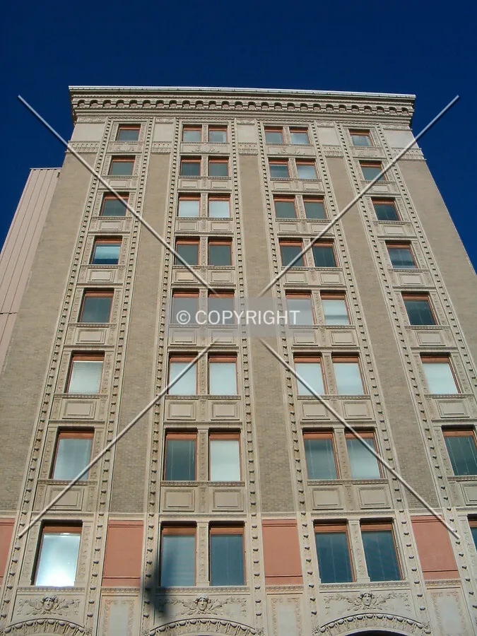 Looking up from Gregory Street