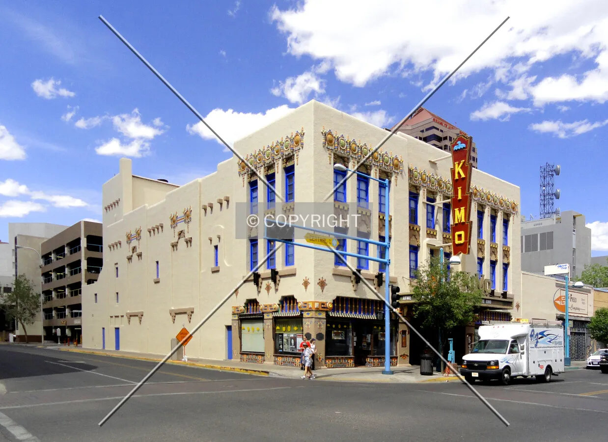 From across Central Avenue to the southwest